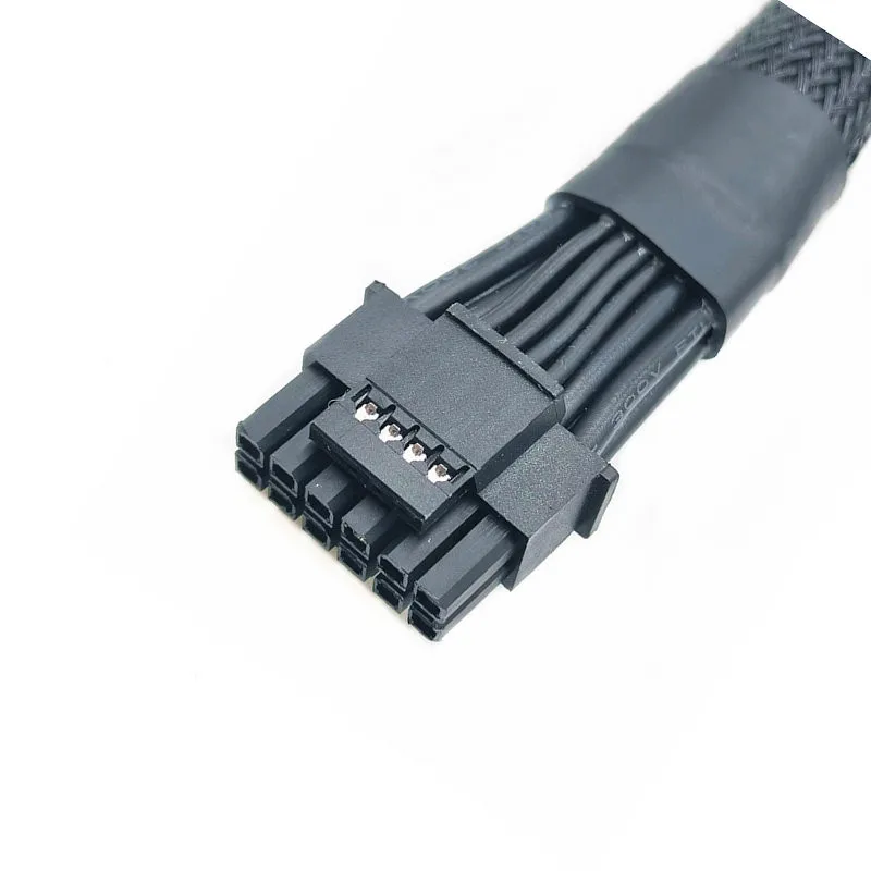 16AWG 12VHPWR PCIE 5,0 12 + 4Pin do 16-Pinowy Kabel Zasilania do RTX 4090/4080 Serii GPU 3090Ti Obraz 3