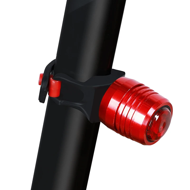 WEST BIKING Lampa Tylna Rower Wysoka Widoczność Ostrzeżenie Dotyczące Bezpieczeństwa USB Lampa Rowerowa wielokrotnego ładowania Led Rowerowy Czerwony Biały Migające Światło Obraz 5